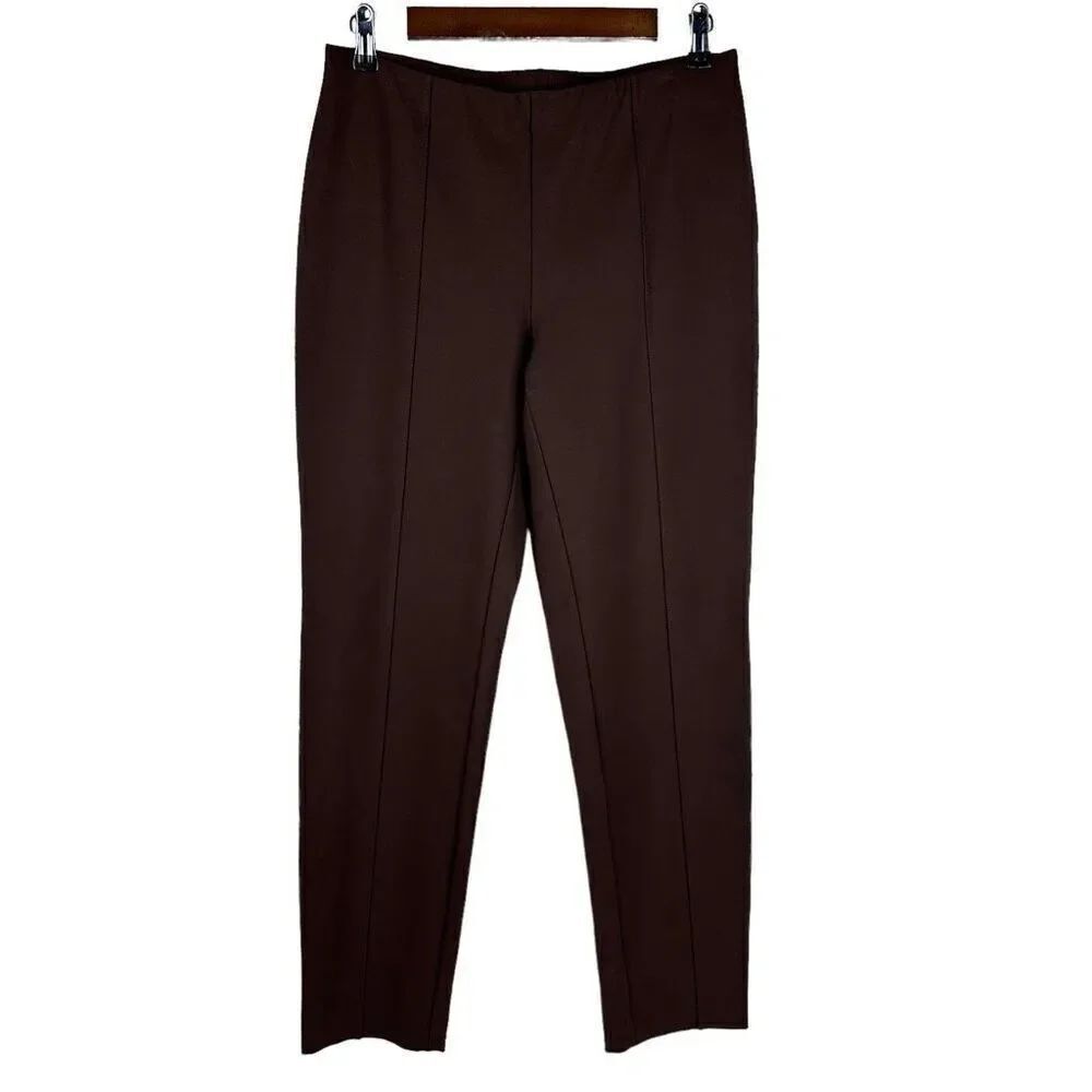 J. Jill Brown Slim Leg Pant size Medium